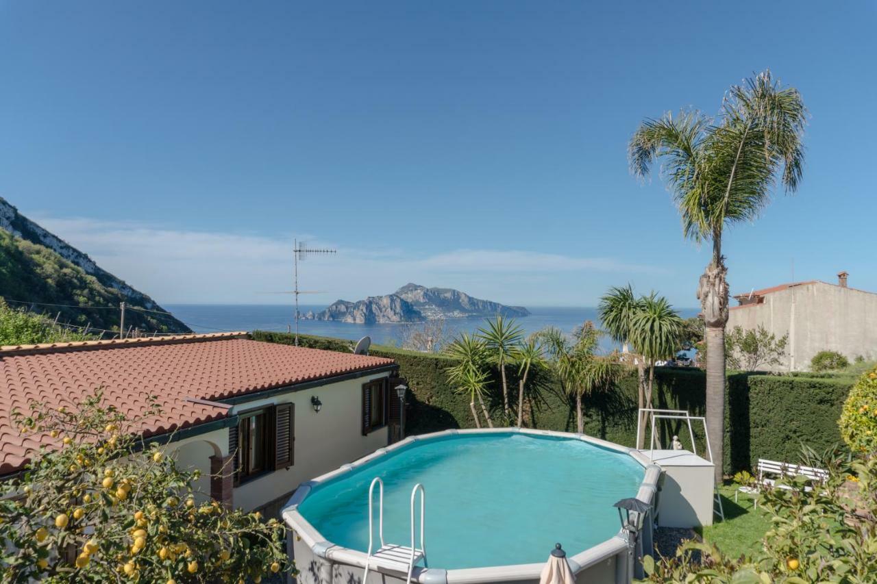 The Garden On Capri Villa Massa Lubrense Exterior foto