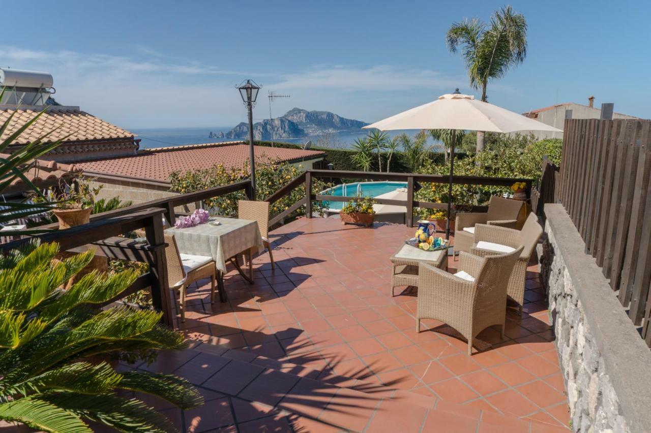 The Garden On Capri Villa Massa Lubrense Exterior foto